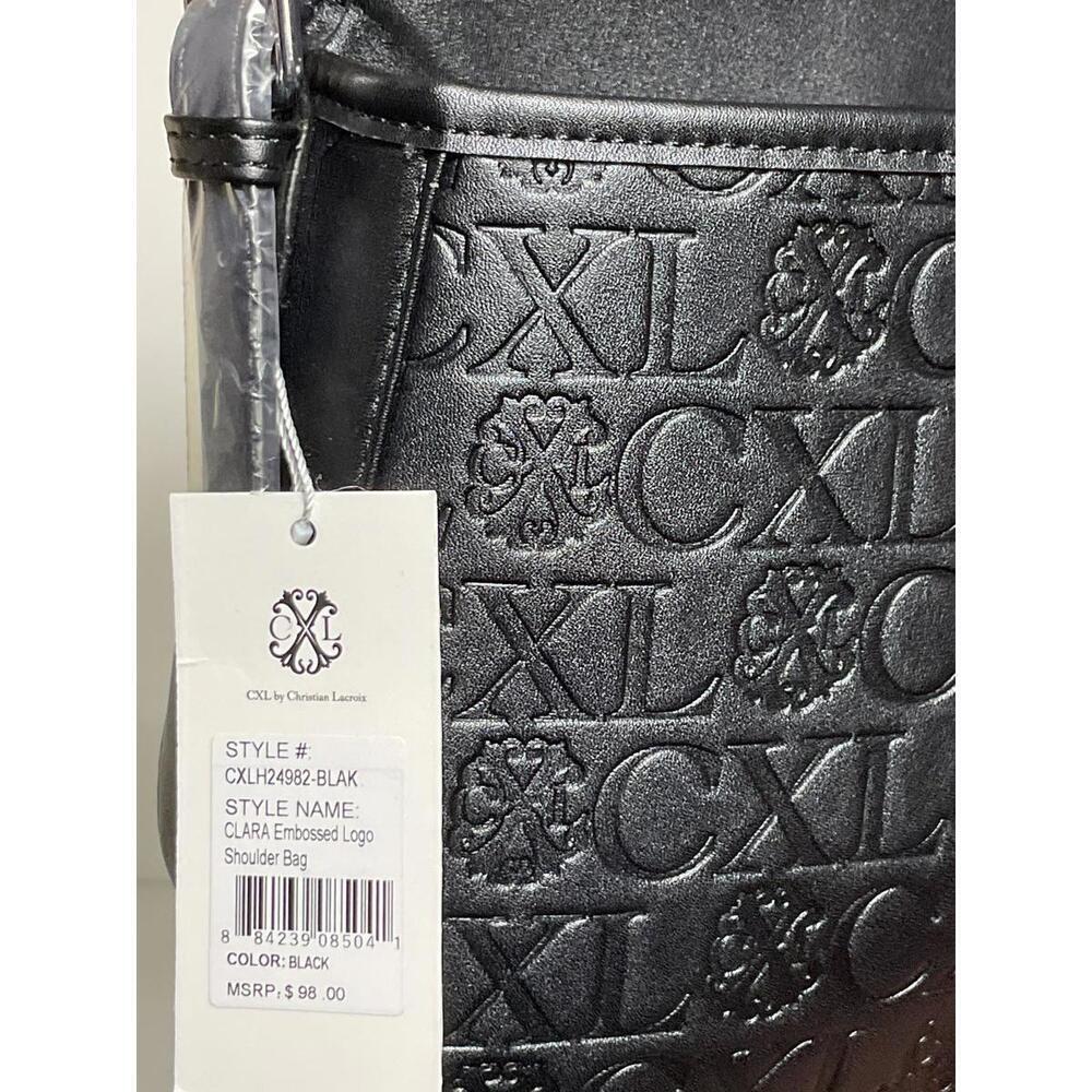 CXL by Christian Lacroix Embossed Logo Crossbody (One Size, NWT) - Picture 3 of 3